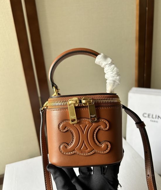 Celine Mini Smooth Calfskin Vanity Case 110762