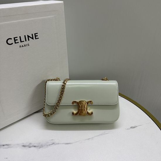 Celine Chain Shoulder Bag Calfskin 197993