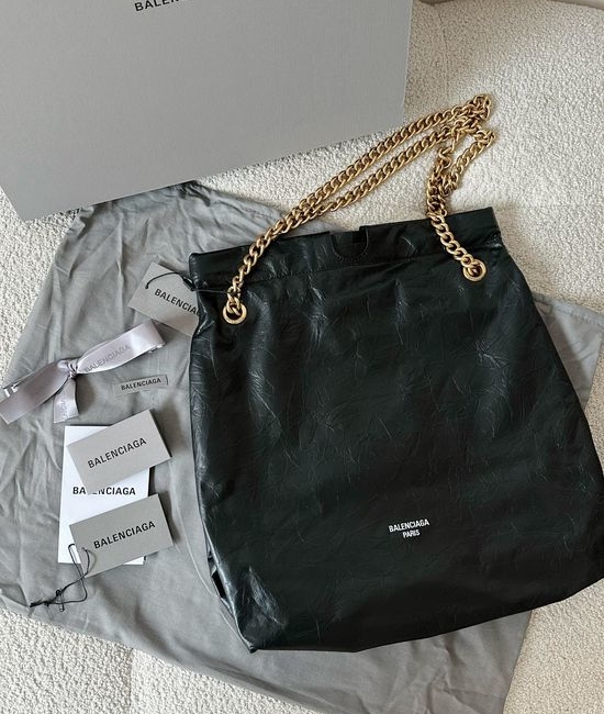 Balenciaga Crush Large Shoulder Bag 742941