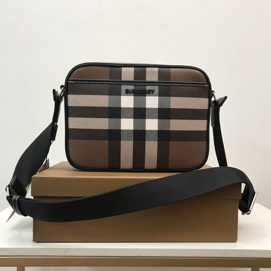 Burberry Check Trimmed Crossbody Bag 80685881