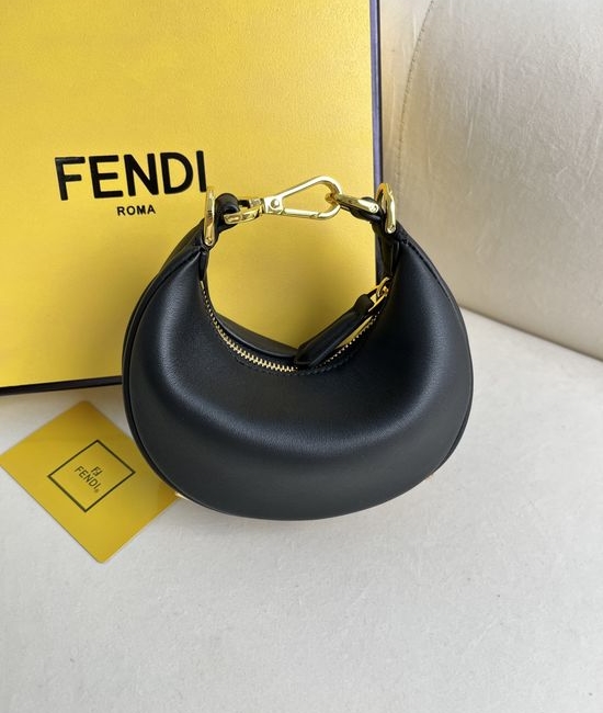 Fendi Graphy Small Crescent Underarm Bag 206