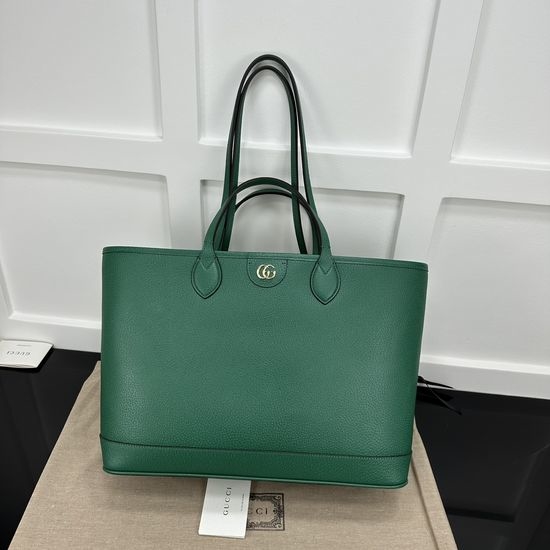 Gucci All Leather Large Handbag 739730