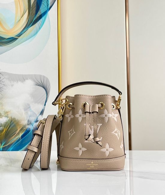 Louis Vuitton LV NANO NOe Mini Bucket Bag M46291