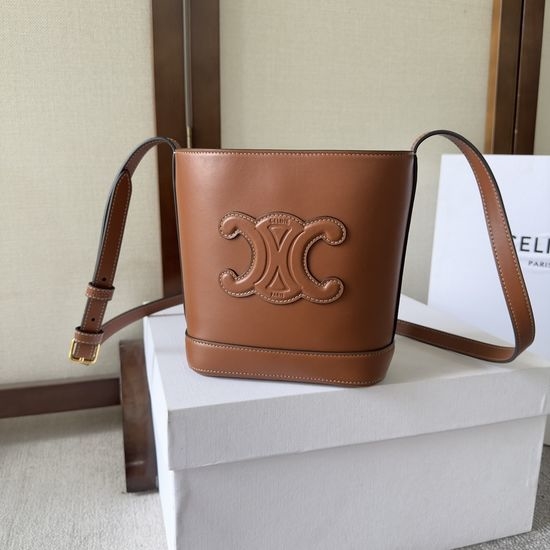 Celine Mini Bucket Bag Classic Embossed 101433