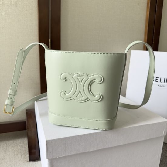 Celine Mini Embossed Bucket Bag 101433
