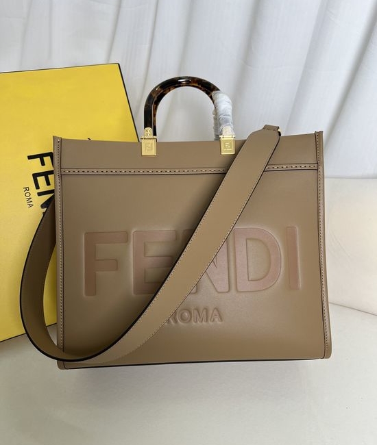 Fendi Sunshine Medium Leather Tote 877