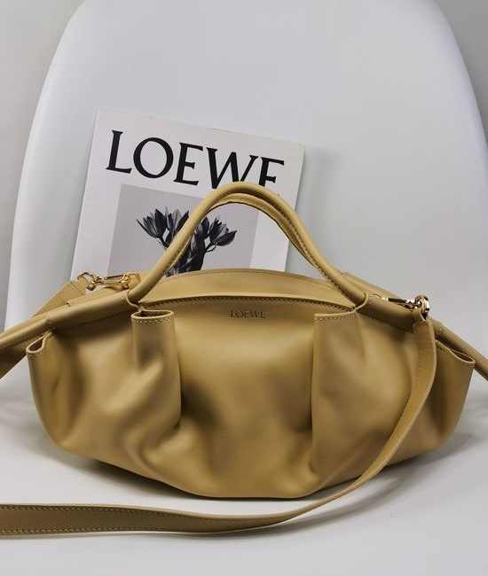 Loewe Paseo Sand Yellow Nappa Leather Bag 1668