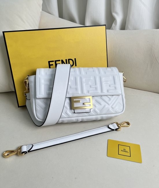Fendi Baguette Medium Lambskin Handbag 211