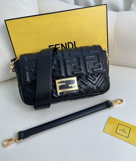 Fendi Baguette Medium Lambskin Handbag 211