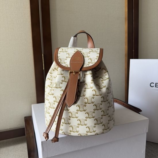 Celine Folco Mini Backpack Triomphe Canvas 197662