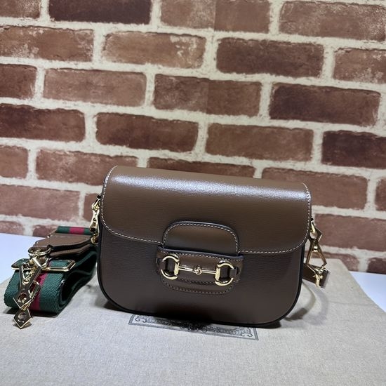 Gucci Classic Leather Brown Bag 658574