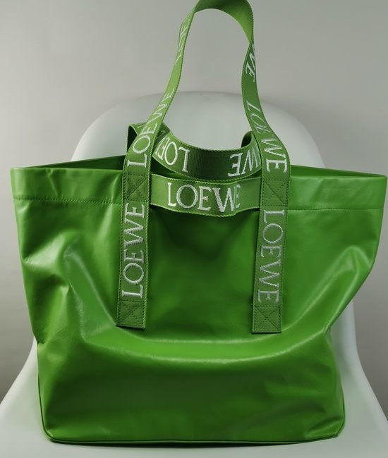 Loewe Fold Shopper Leather Bag 2205