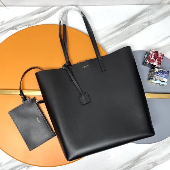 Yves Saint Laurent YSL Shopping Tote Bag Vertical Style 394195