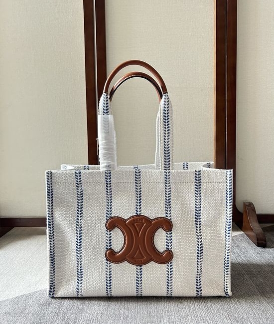Celine CABAS THAIS Large Jacquard Tote Bag 196762