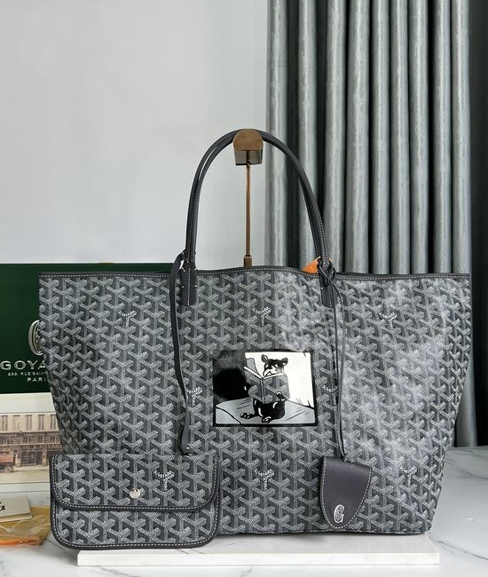 Goyard Saint Louis GM Printed French Bulldog Bag 020144
