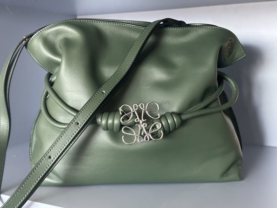 Loewe Flamenco Knot Bag Soft Leather Adjustable Strap 11046A