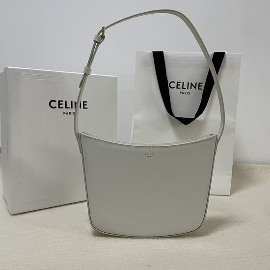 Celine Vintage Neutral Shoulder Bag 112273