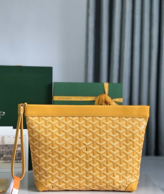 Goyard Conti Clutch Bag Detachable Wrist Strap 020233