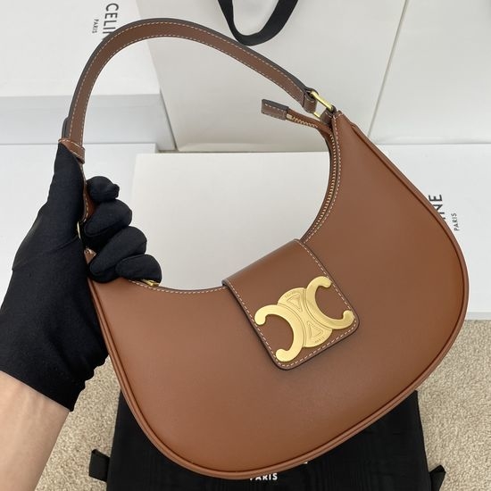 Celine Triomphe AVA Leather Handbag 114492