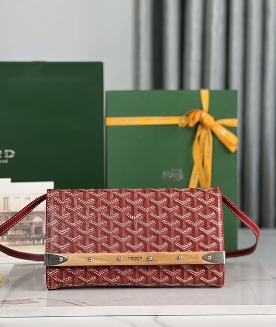 Goyard Monte-Carlo Adjustable Strap Mini Clutch Bag 020178