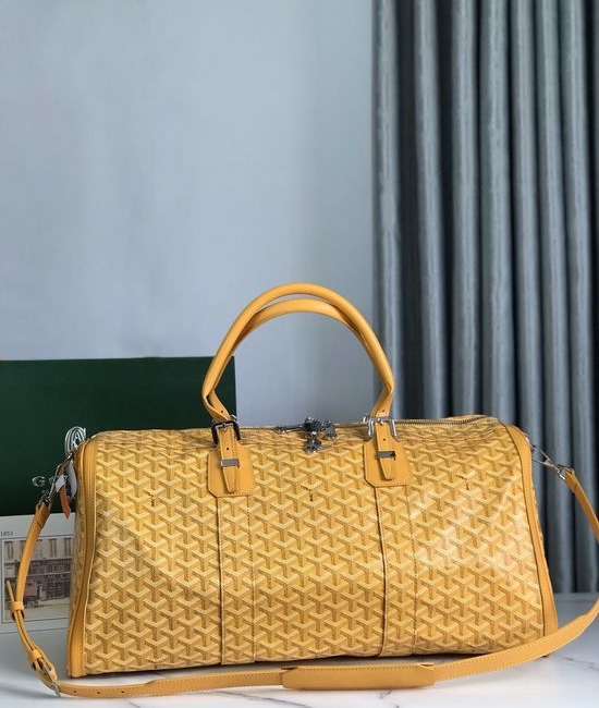 Goyard Croisiere 50 Travel Bag Detachable Shoulder Strap 0201515