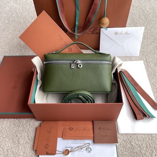 Loro Piana Extra Pocket LP19 Butter Soft Calfskin Bag FAI 8393