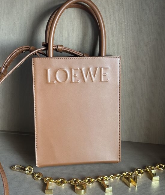 Loewe Standard A5 Glossy Cowhide Tote Bag 6753