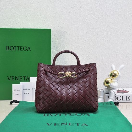 Bottega Veneta BV Andiamo Woven Handbag 9167