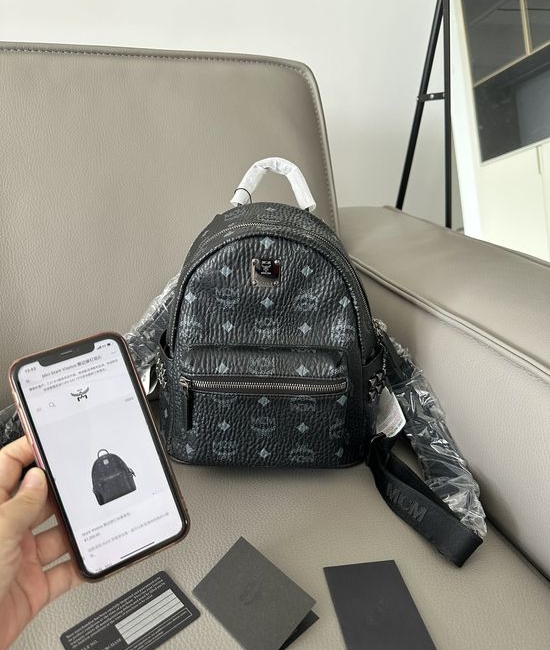 MCM STARK Mini Studded Backpack 65004