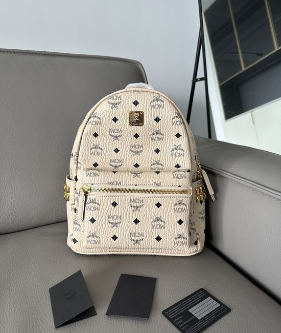 MCM STARK Side Stud Backpack Small Size 65005