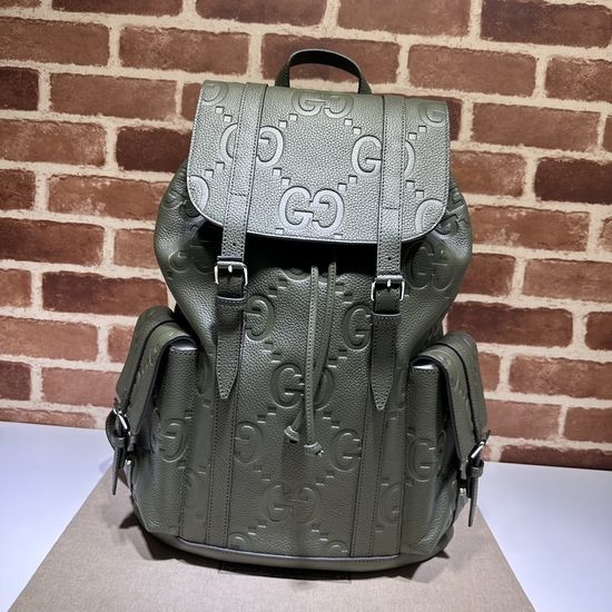 Gucci Green Litchi Embossed G Bag 625770