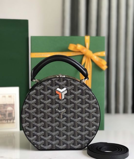 Goyard Alto Round Hat Box Bag 7957