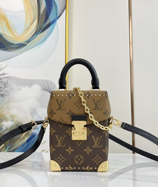 Louis Vuitton LV CAMERA BOX Chain Box Bag M82465