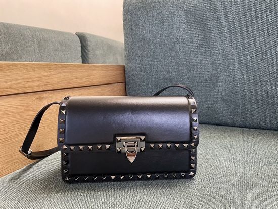 Valentino Garavani Rockstud Leather Handbag 0625