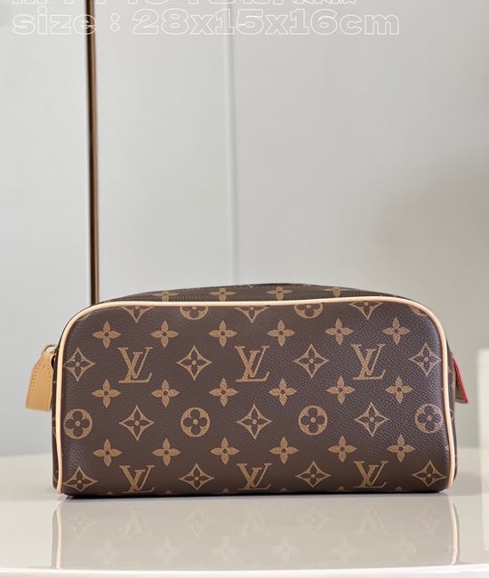 Louis Vuitton LV Dopp Monogram Canvas Toiletry Bag M44494