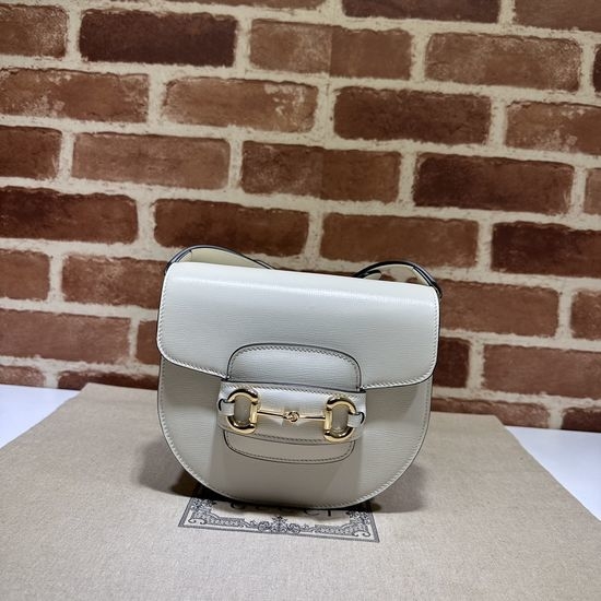 Gucci Off-white Full Leather Handbag 760191