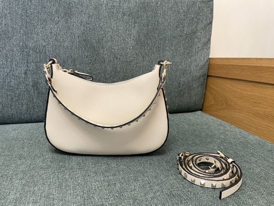 Valentino Mini Hobo Leather Handbag 0725