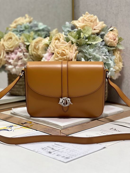 Christian Dior Flap Leather Crossbody Bag 051