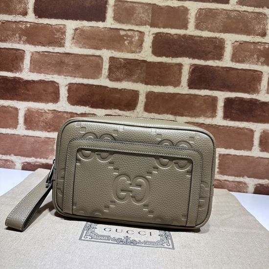 Gucci Grained Leather Shoulder Bag 760224