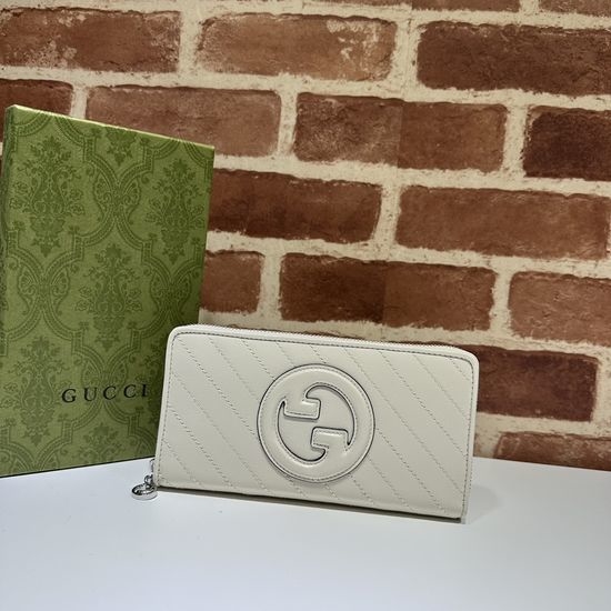 Gucci Luxury Leather Crossbody Bag 760312 White