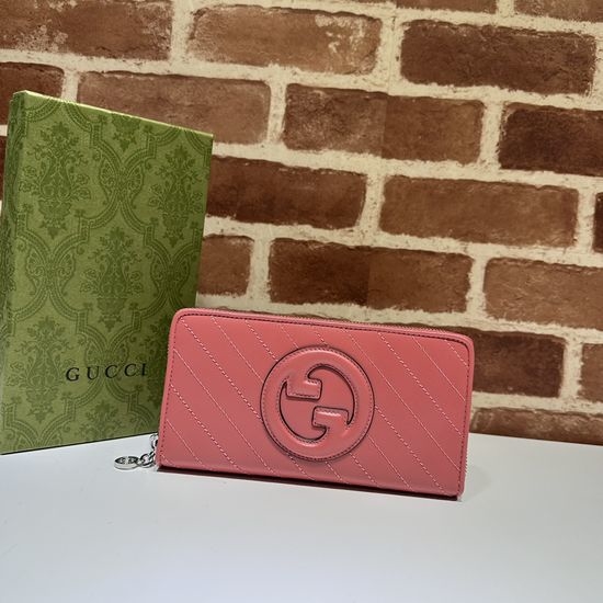 Gucci Luxury Leather Crossbody Bag 760312 Rose Pink