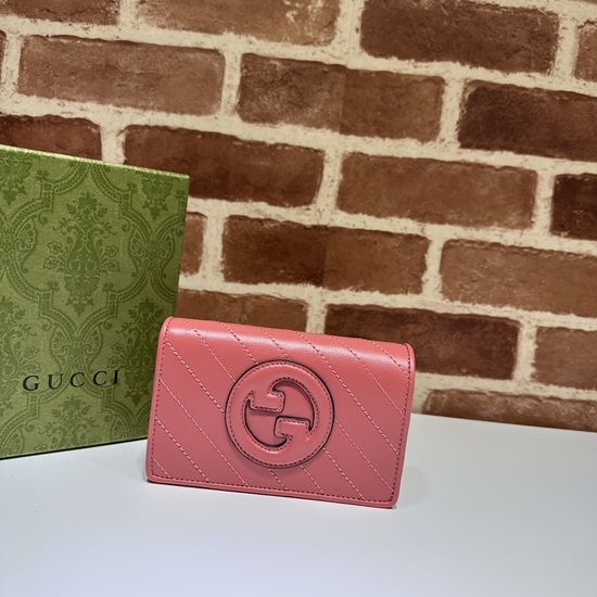 Gucci Rose Pink Leather Bag 760336