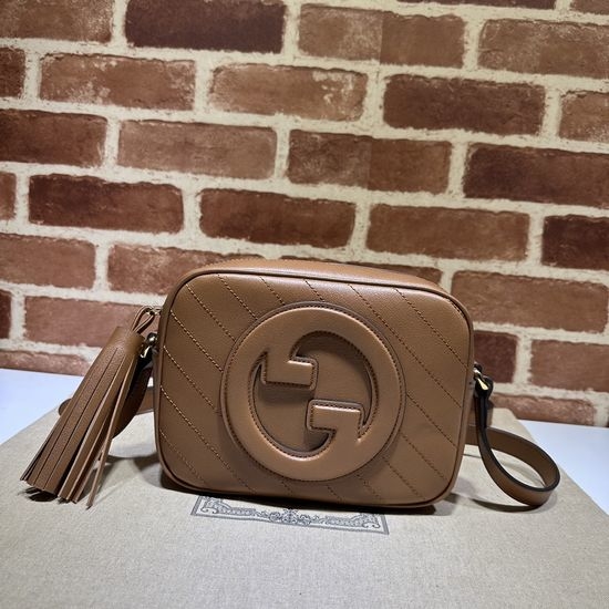 Gucci Brown Original Leather Shoulder Bag 742360