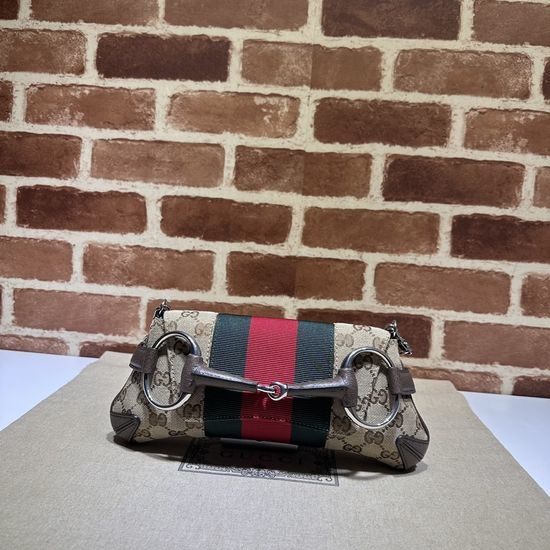 Gucci Beige Canvas Crossbody Bag 764339