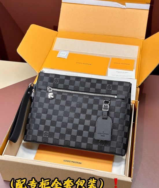 Louis Vuitton LV Takeoff Zippered Damier Infini Handbag N40504