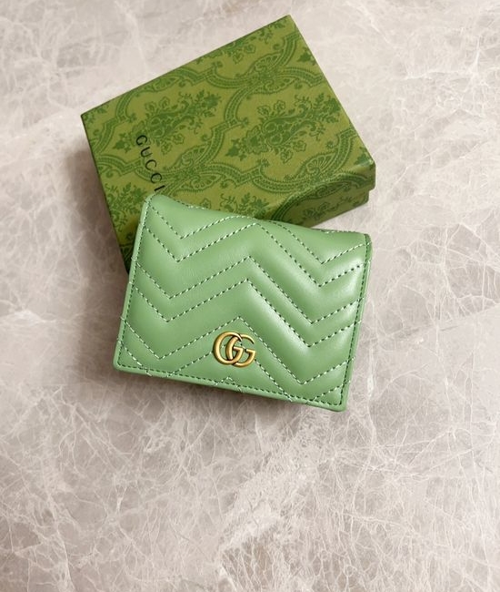 Gucci Wallet Avocado Green 466492