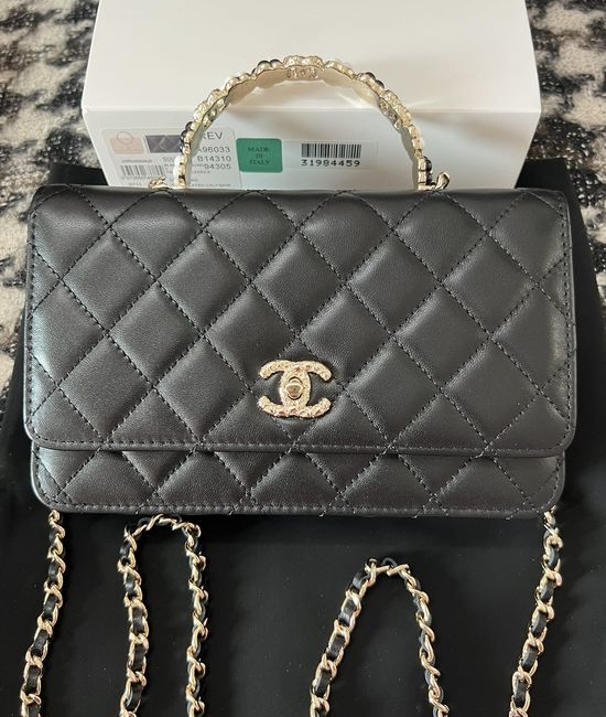 Chanel 23K Handcraft WOC Small Handbag 96033