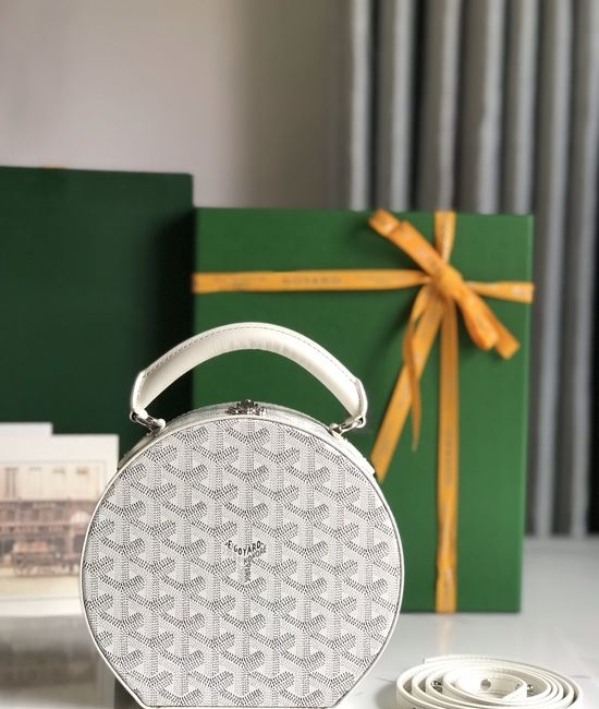 Goyard Alto Round Hat Box Bag 7958