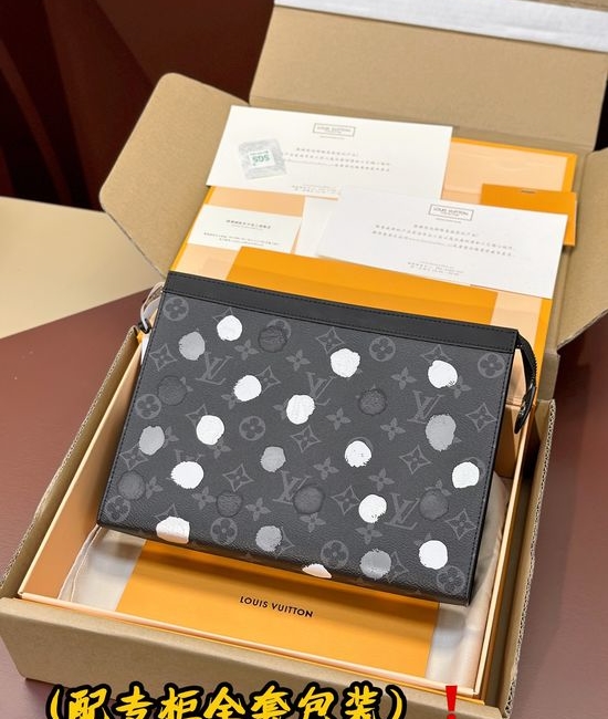 Louis Vuitton LV X YK Pochette Voyage Clutch M81934
