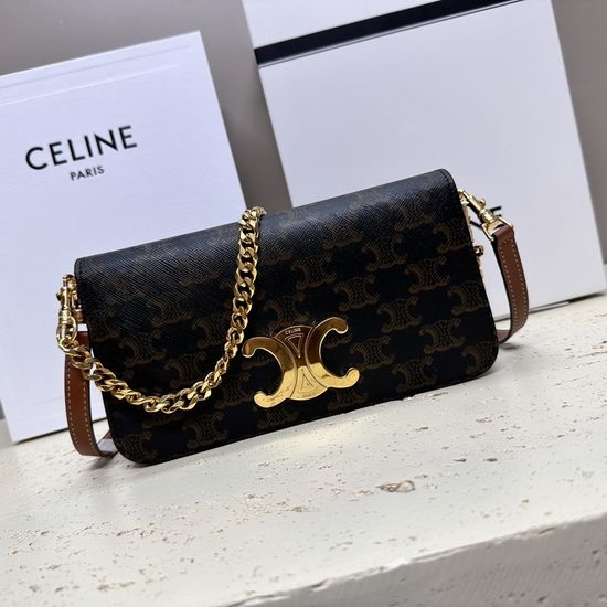 Celine MULTIPOCHETTE Mini Handbag Signature Print 10L972